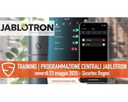 Jablotron training programmazione NUOVA MERCURY: iscriviti al corso a Rogno